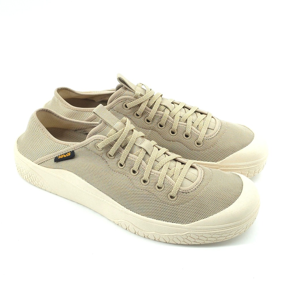 Teva Mens size 12 Terra Canyon Mesh Sneaker White Pepper Collapsible Heel nwob
